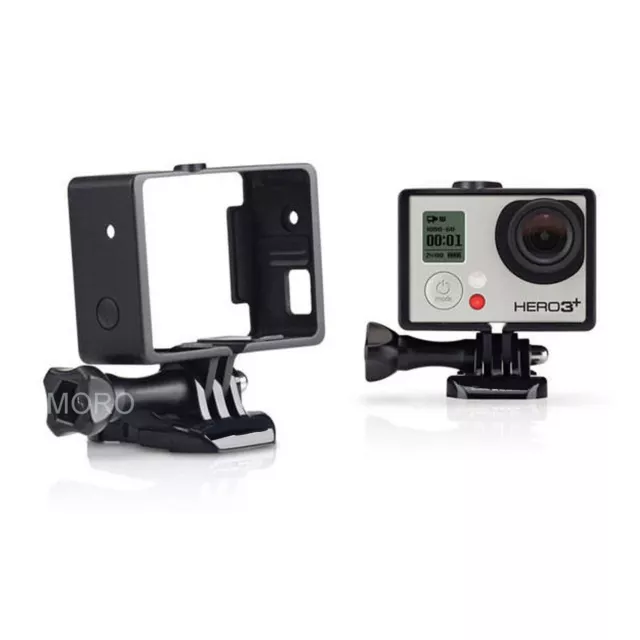 For GoPro Hero HD 3 3+ 4 Protective Housing Case Standard Border Frame Mount 2