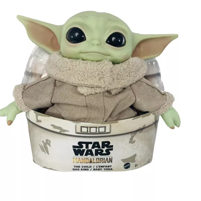 Mattel Yoda Star Wars Mandalorian The Child 11" Plush Baby Toy Collector Gift