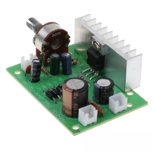 mono 20 w  / dc 12 v audio amplificateur de puissance diy module