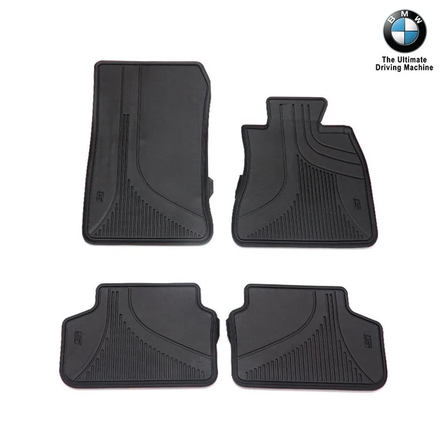 BMW 5 SERIES G30 G31 Rubber Floor Mats Front + Rear All Weather RHD 51472414220 £149.99