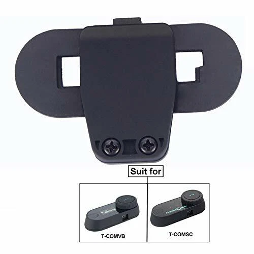 Freedconn Staffa di Montaggio Clip per Moto Casco Bluetooth Intercom Inter