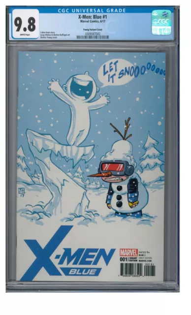 X-Men: Blue #1 (2017) Skottie Young Variant CGC 9.8 White Pages U329