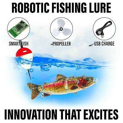 Electric Live bait, Robotic Fishing Lure - Animated Swimming Wobbler - Bass Bait
