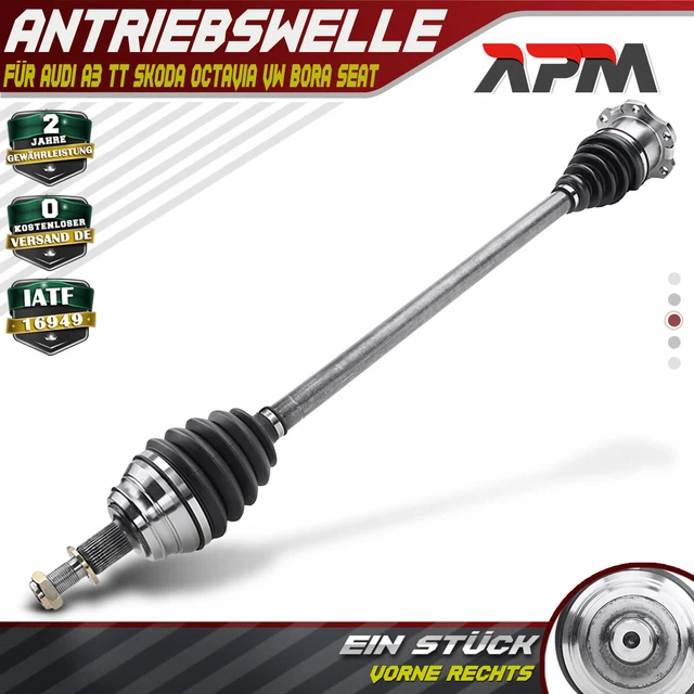 ARBRE DE TRANSMISSION avant Droite pour Audi A3 8L Tt Skoda VW Golf IV Seat EUR 77,13 PicClick FR