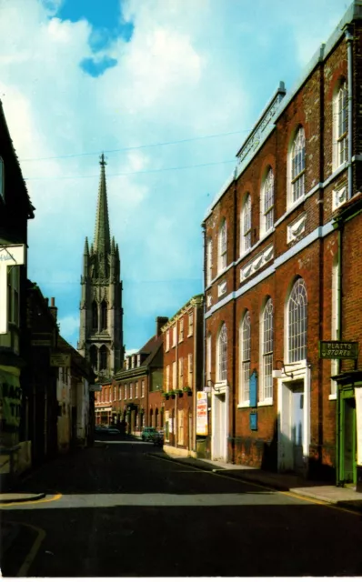 02026 - Postcard showing Eastgate, Louth