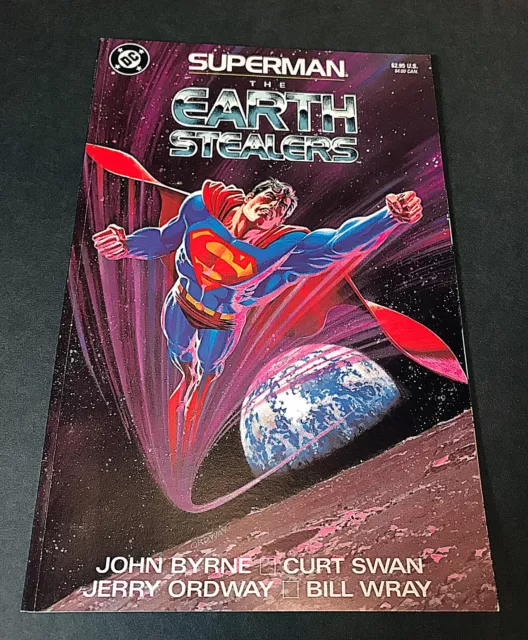 Superman - The Earth Stealers, #1 Near Mint, 1988, Nice!!!