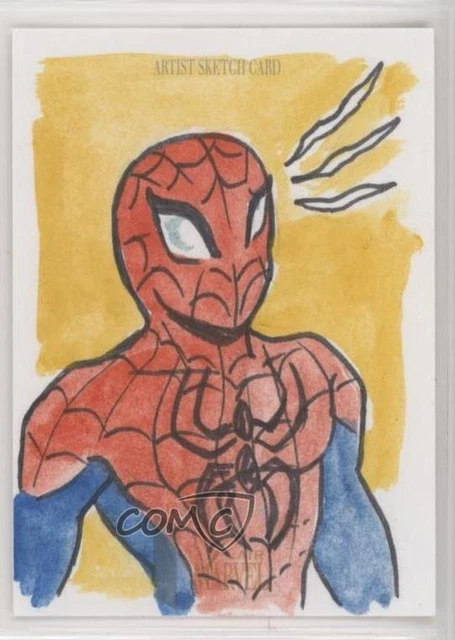 2019 Flair Marvel Sketch Cards 1/1 Kate Carleton Auto Sketch 0g60