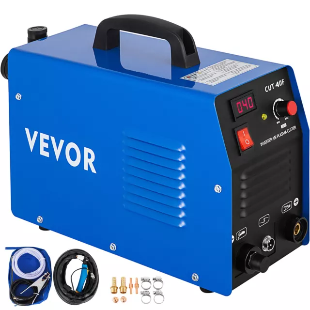 VEVOR CUT-40F Plasmaschneider Inverter Plasma Cutter Schneiden bis 12mm IGBT