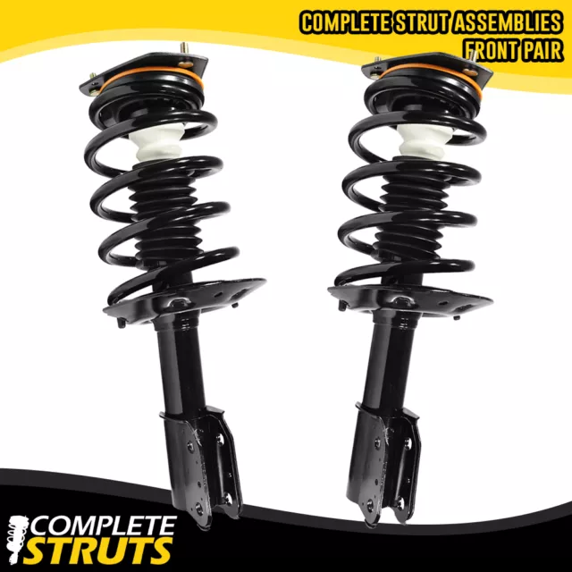 99-05 Pontiac Montana Front Complete Struts & Coil Springs w/ Mounts Pair x2