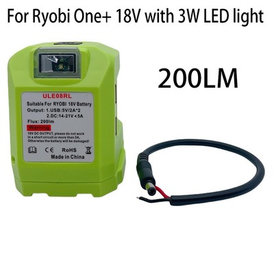 POWERSMART 5000mah Batteria Per Ryobi chp-1802m cjs-180l cid-1803m cns-1801m 