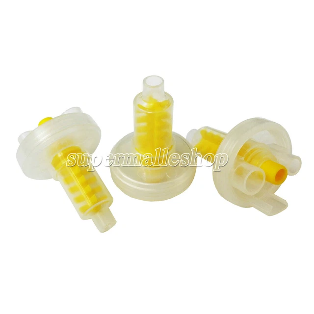 50pcs Dental Dynamic Mixing Tips fit Heraeus Kulzer Kerr Zhermack Yellow