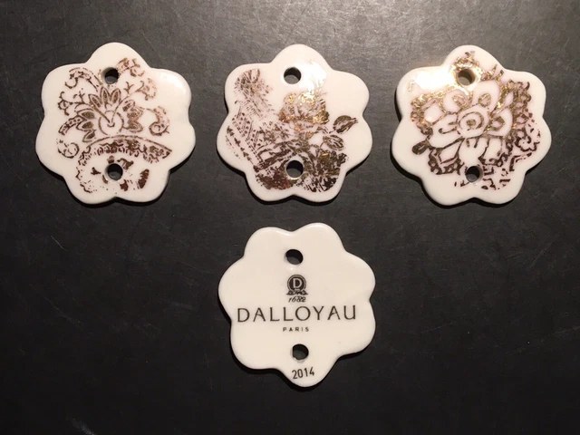 Serie Complete Dalloyau Paris Feves Nuages De Lait 2014