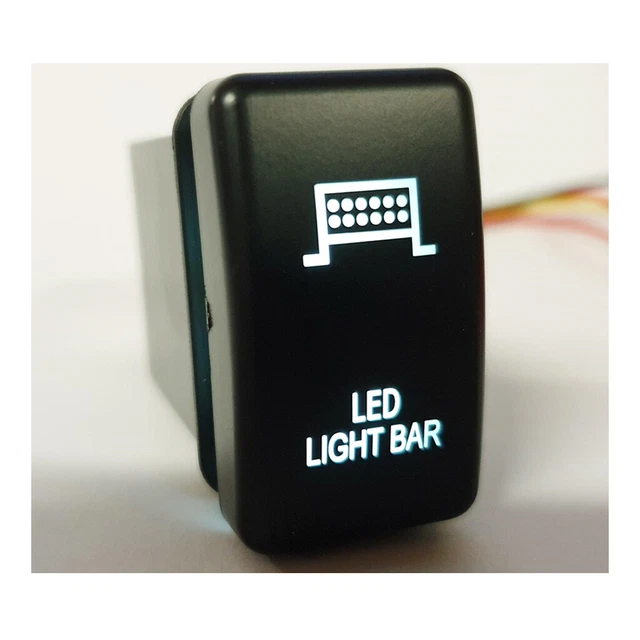 FORD RANGER / Mazda BT50 LED Light Bar Switch White Back Light EUR 17