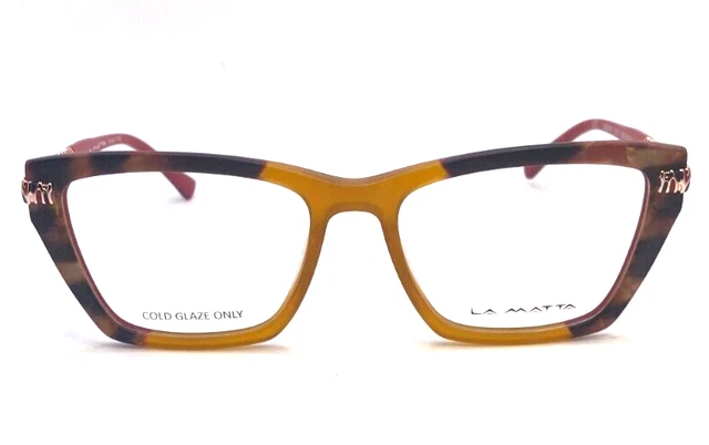 La Matta Eyeglasses Eye Glasses Frames LM 3128 Col 4 Italy 54-16-135 La Matta Eyeglasses Eye Glasses Frames LM 3128 Col 4 Italy  main image 4