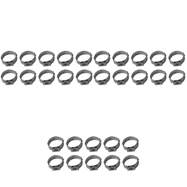 3x clip tubo ingranaggio morsetti tubo morsetto tubo morsetto tubo
