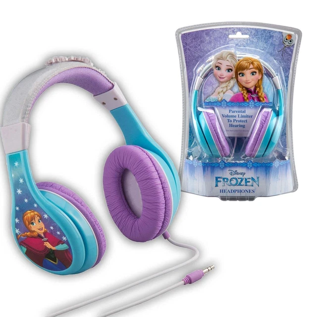 Frozen Elsa and Anna Kids Headphones with Parental Volume Control NEW BOXED