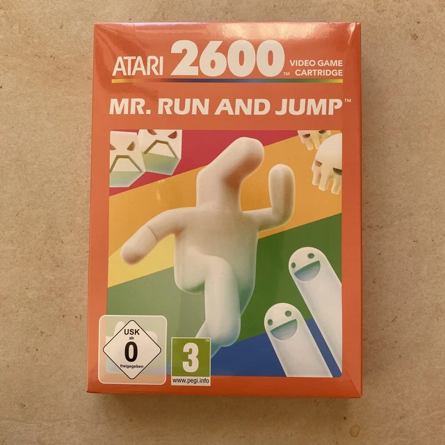 Jeu Mr. Run And Jump Pour Atari 2600/2600+/7800 - Neuf Sous Blister