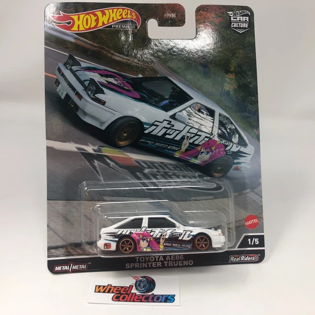 Hot Wheels 2022 – Toyota AE86 Sprinter Trueno – Serie Mountain Drifters