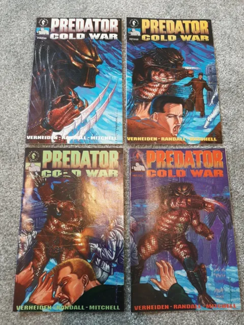 Predator Cold War 1-4 Complete Set Run NM Dark Horse Comics 1st Prints