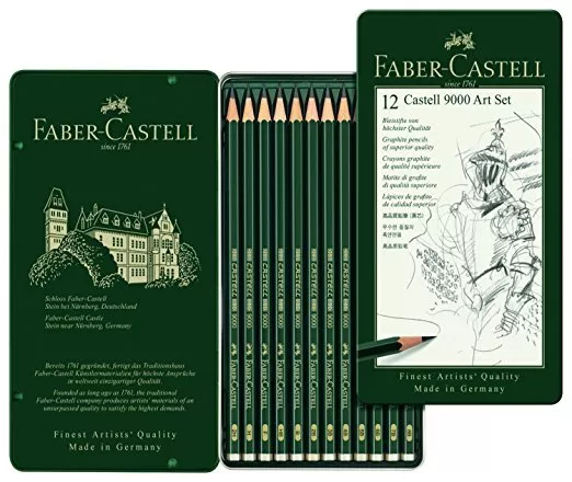 Faber Castell Pitt Pastel pencils tins of 12 24 36 and 60