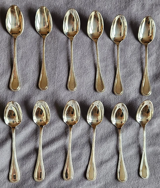 12 cuillères à moka argenté - Canada