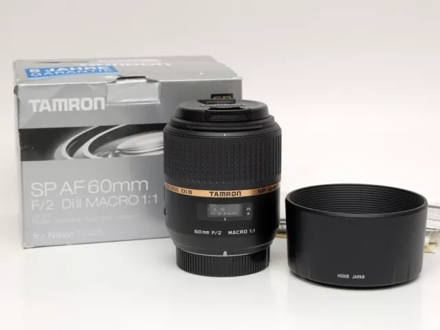 Tamron SP AF 60mm F/2 Di II Macro 1:1 - für Nikon - Model: G005NII - vom Händler