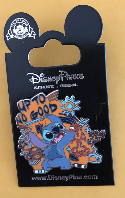Stitch Grumpy Meter Pin DISNEY STITCH PIN Lilo And Stitch Up to No Good Pin £4.71 - PicClick UK