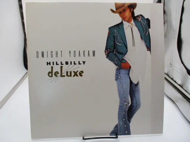 Dwight Yoakam "Hillbilly Deluxe" LP Record Ultrasonic Clean 1987 Reprise NM