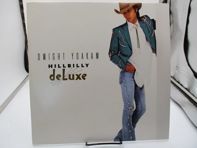 Dwight Yoakam "Hillbilly Deluxe" LP Record Ultrasonic Clean 1987 Reprise NM