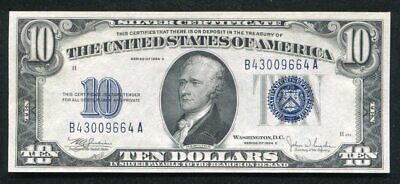Fr. 1704 1934-C $10 Ten Dollars Blue Seal Silver Certificate Gem Uncirculated