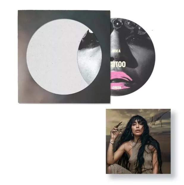 Loreen Tattoo Is It Love 7" 45RPM Limited Picture Vinyl  CARTE DEDICATEE