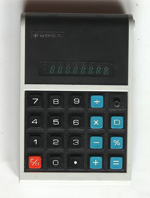 Calculatrice Vintage Toshiba Bc-602L – Japon – Format Poche – Occasion