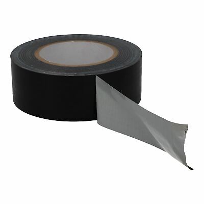 50m X 50mm Negro Gaffa Cinta conducto pato Gaffer Cinta Adhesiva Impermeable