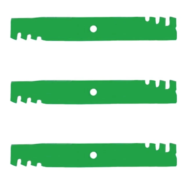 set of 3 lawn mower mulching blades to Fits John Deere 50" AM39966 M86209