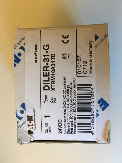 Relè Di Controllo Eaton/Moeller EASY721-DC-TC, Nuovo, Codice 274121