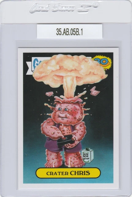 Garbage Pail Kids Crater Chris 5b GPK Topps 2015 30th Anniversary Series
