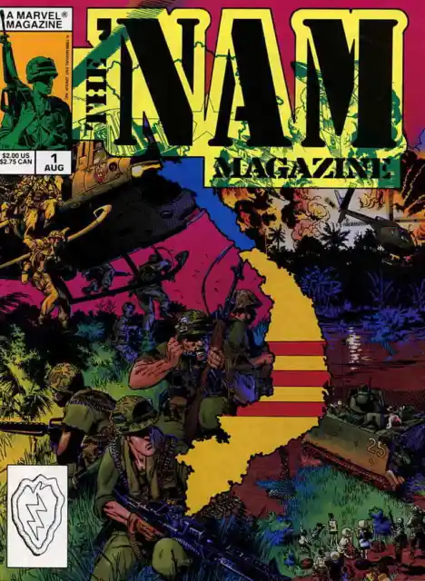 Nam Magazine, The #1 FN; Marvel | Vietnam Michael Golden - we combine shipping