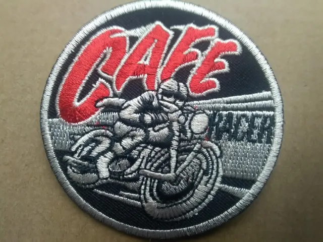 Cafe Racer Sew Or Stick On  Patch