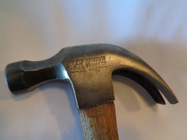 Vintage True Temper Kelly Perfect 16 Oz Claw Hammer - NICE ONE - FREE SHIPPING