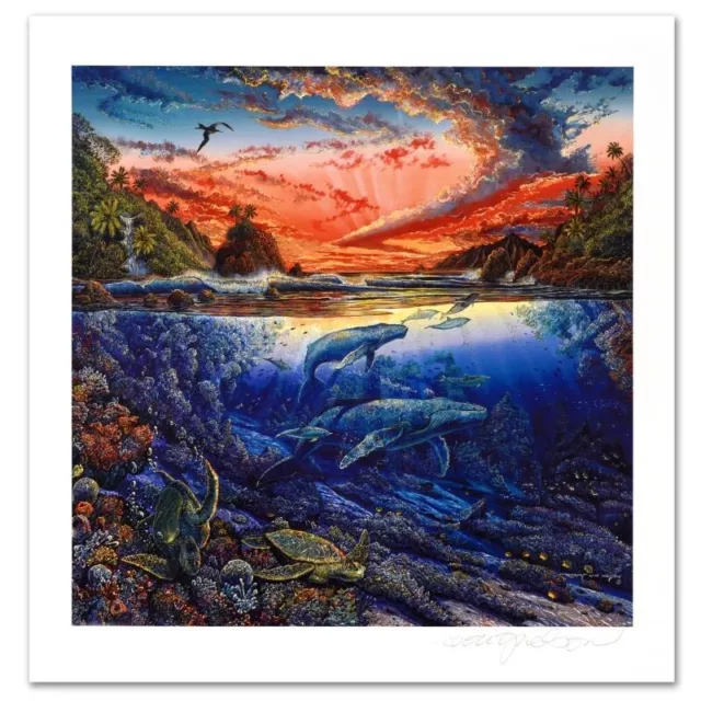 Robert Lyn Nelson" de Hana Secreto Magia " Mano Firmado Mixed Media US Marina