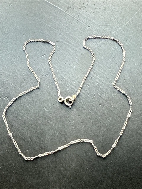 Collier Argent 925 Collier Chaîne En Argent 925 Maille Art Nouveau Avec Perle - Occasion Collier Argent Massif Femme