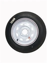 Americana 30540 12 Inch Trailer Tire Wheel Assembly 4 X 4.00 In. Bolt Pattern
