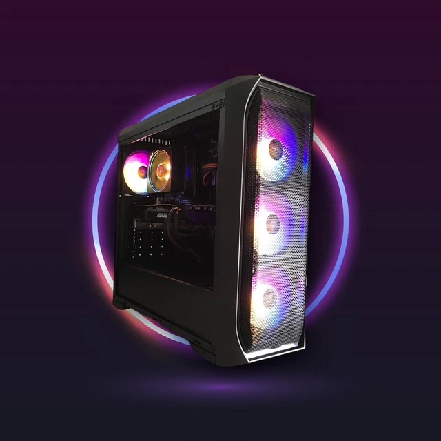 AMD A10 7890K 4.30GHZ budget 1080P Custom RGB Gaming Desktop PC 85% New Hardware
