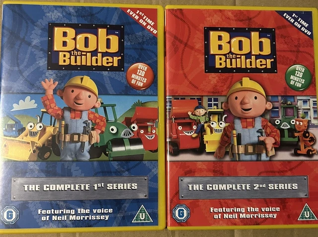 BOB THE BUILDER Series 1 & 2 DVD Bundle Children’s Kids Joblot Xmas ...
