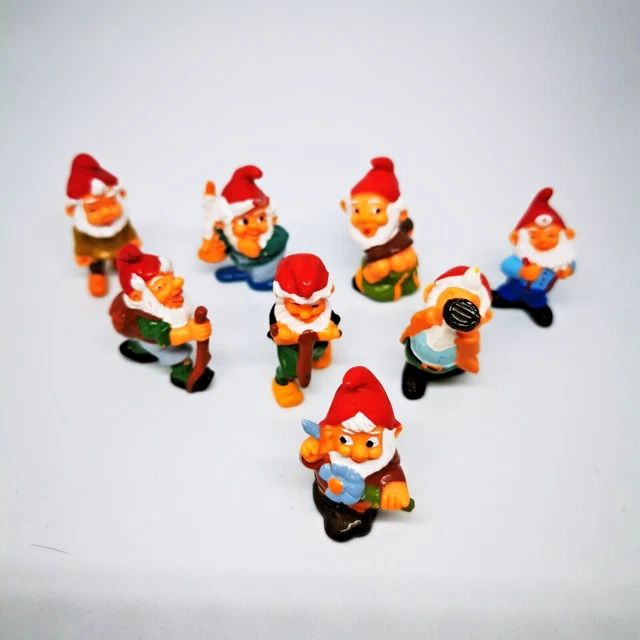 Lot 3 Statues Nains De Jardin Sportifs - 15,5 Cm - Déco Extérieur/Intérieur Amusante