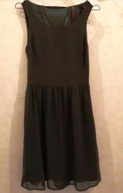 ROBE NOIRE DOUBLEE dos ouvert T34 Bonobo 2012001 EUR 13 00 PicClick FR