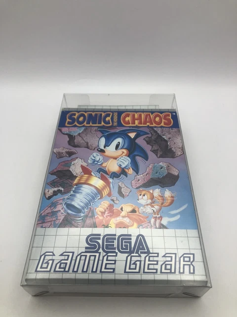 SONIC THE HEDGEHOG Chaos Sega Game Gear W/Manual 8 Bit Retro 1993 #0328 ...