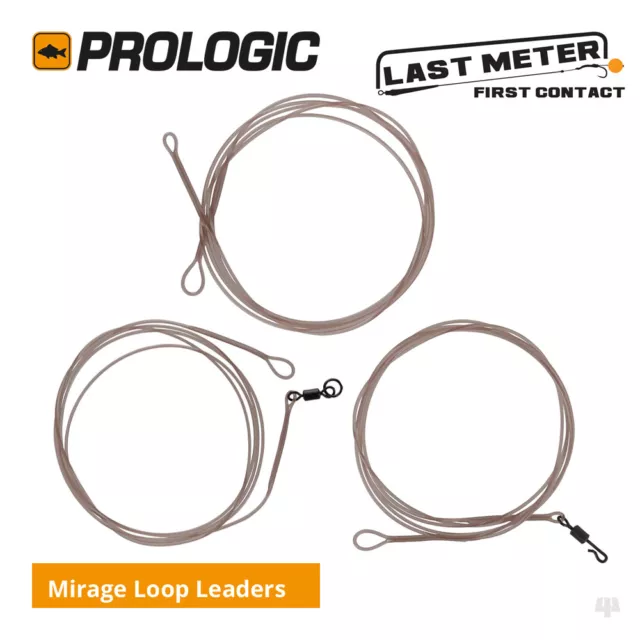 Prologic Last Meter Mirage Loop Leaders - Carp Barbel Coarse Fishing Tackle