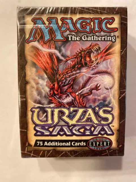 Urza’s Saga 75 Card New Factory Sealed Tournament Deck MTG (RG) 4RCards