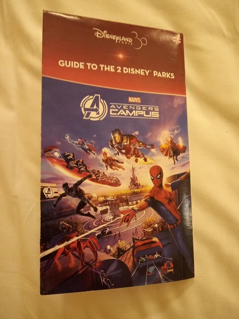 Disneyland Paris Park Map - UK Version - Update June 2022 - 30th Anniversary